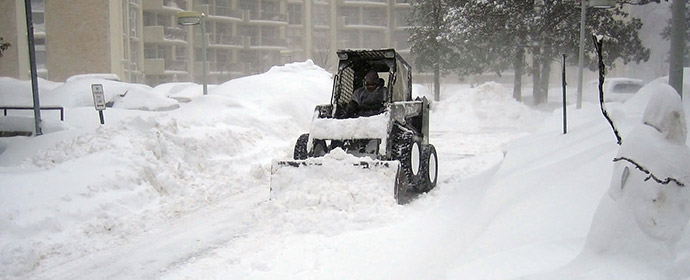 sidewalk snow removal